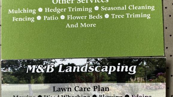 M and b landscaping