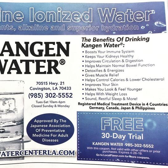 kangen water covington