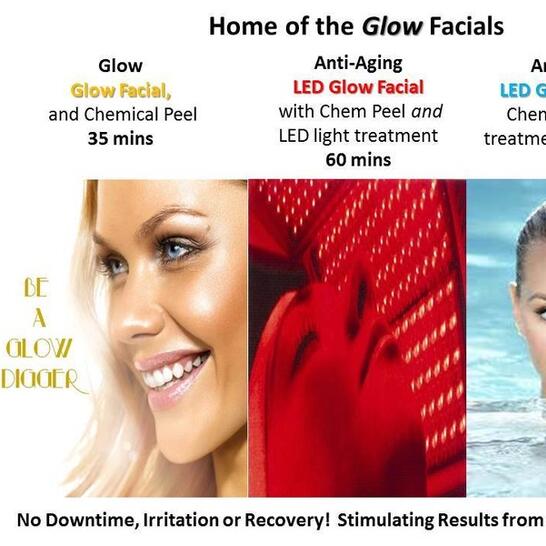 led facial near me