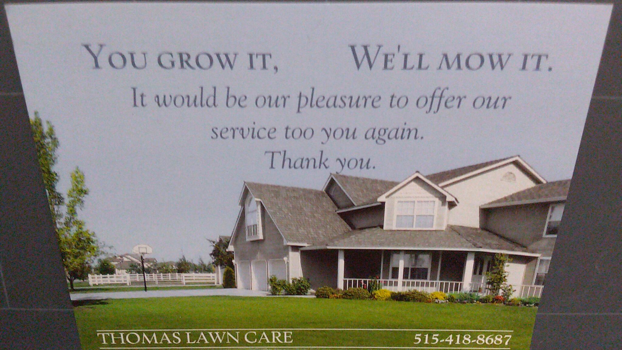Thomas Lawn Care Service 3 Des Moines