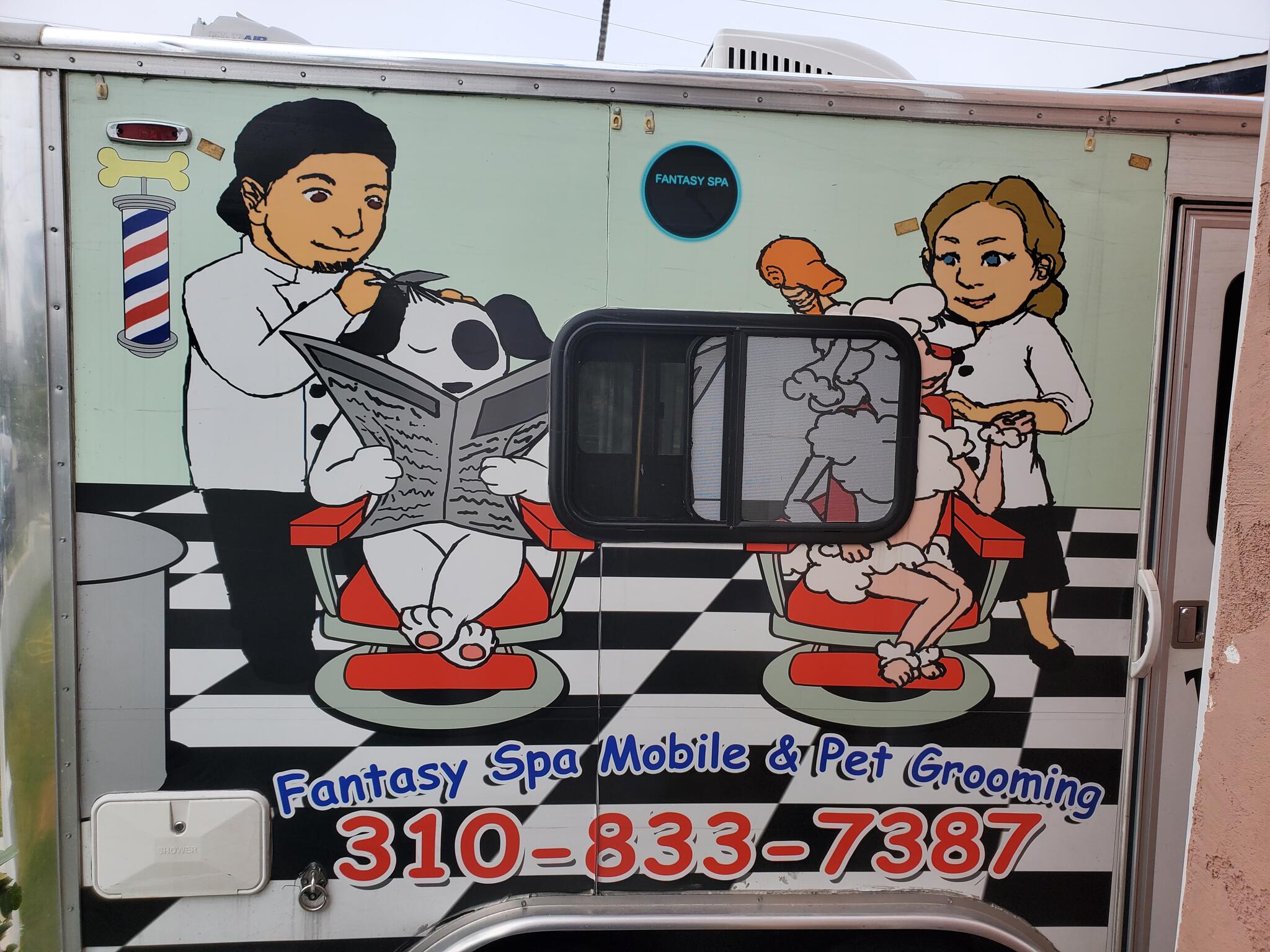 fantasy spa mobile pet grooming