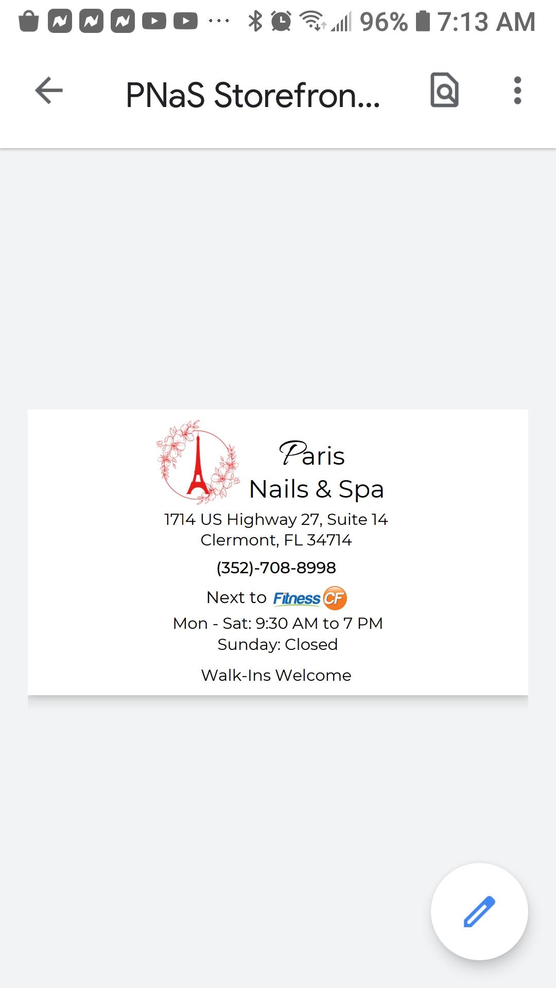 Paris Nails & Spa - 6 Recommendations - Clermont, FL ...