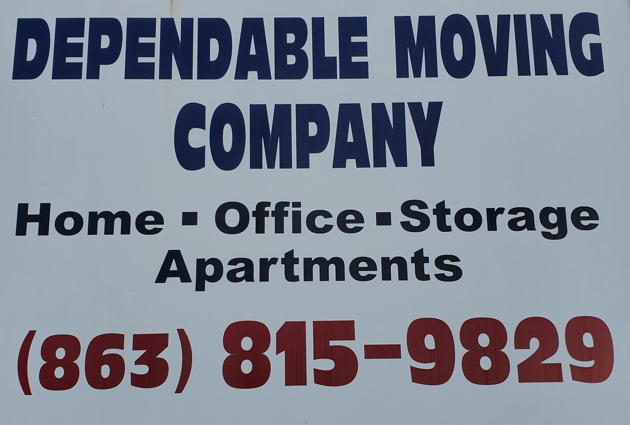 Dependable Moving Co Inc Lakeland Fl