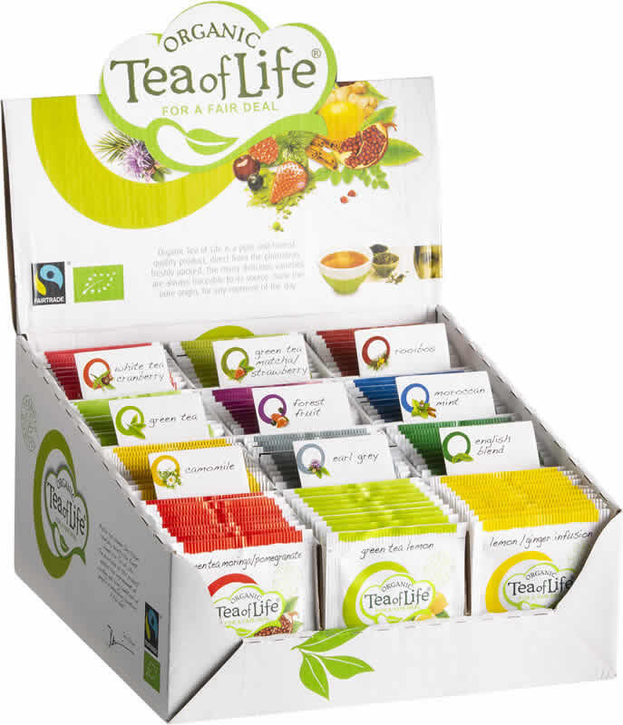 cup of life organic premium tea collection