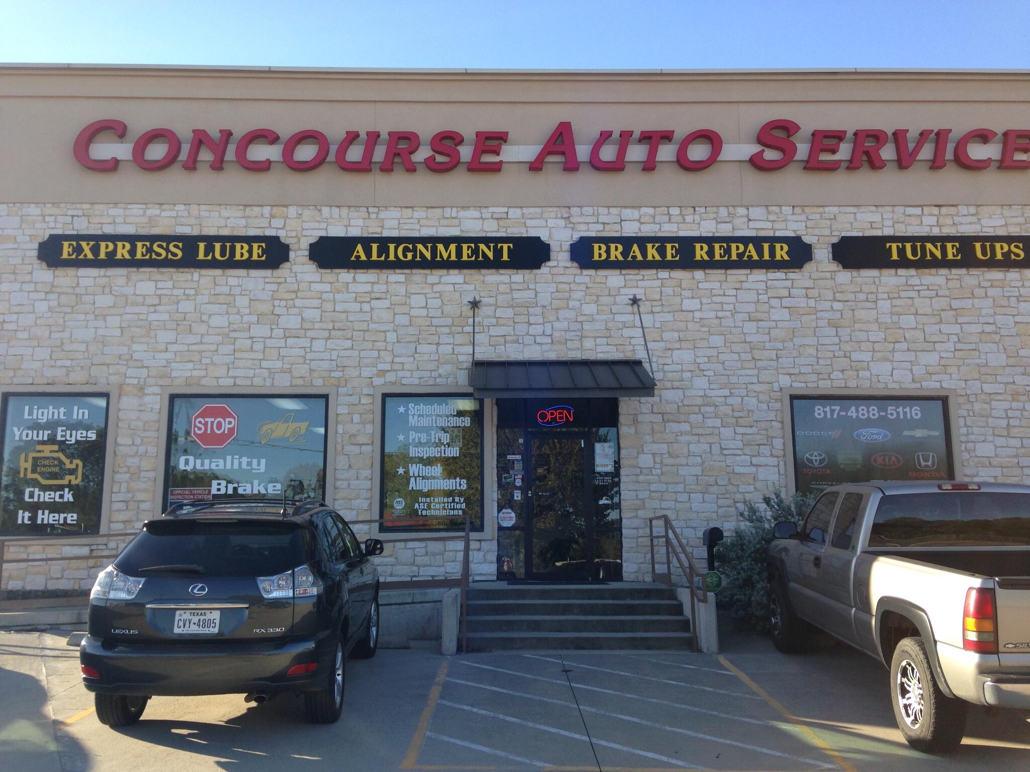 Concourse Automotive Service 43 Recommendations Grapevine Tx