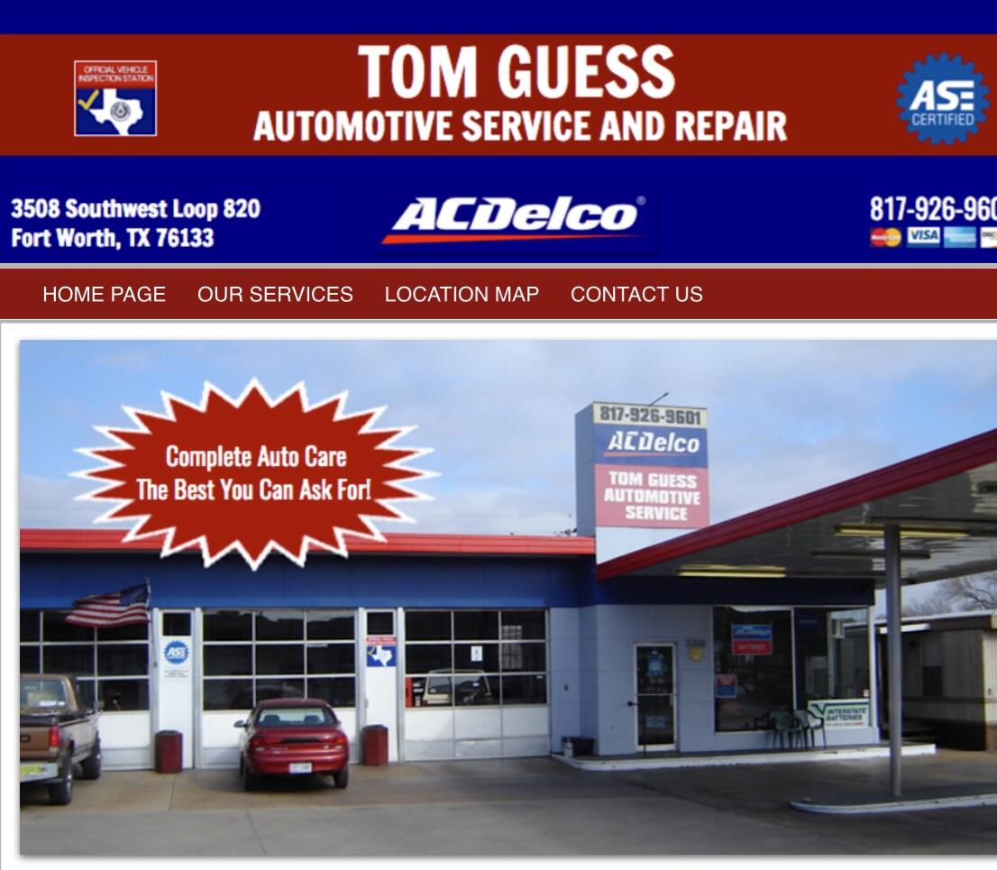 Anstændig Ændringer fra trække sig tilbage Tom Guess Auto Service - 56 Recommendations - Fort Worth, TX