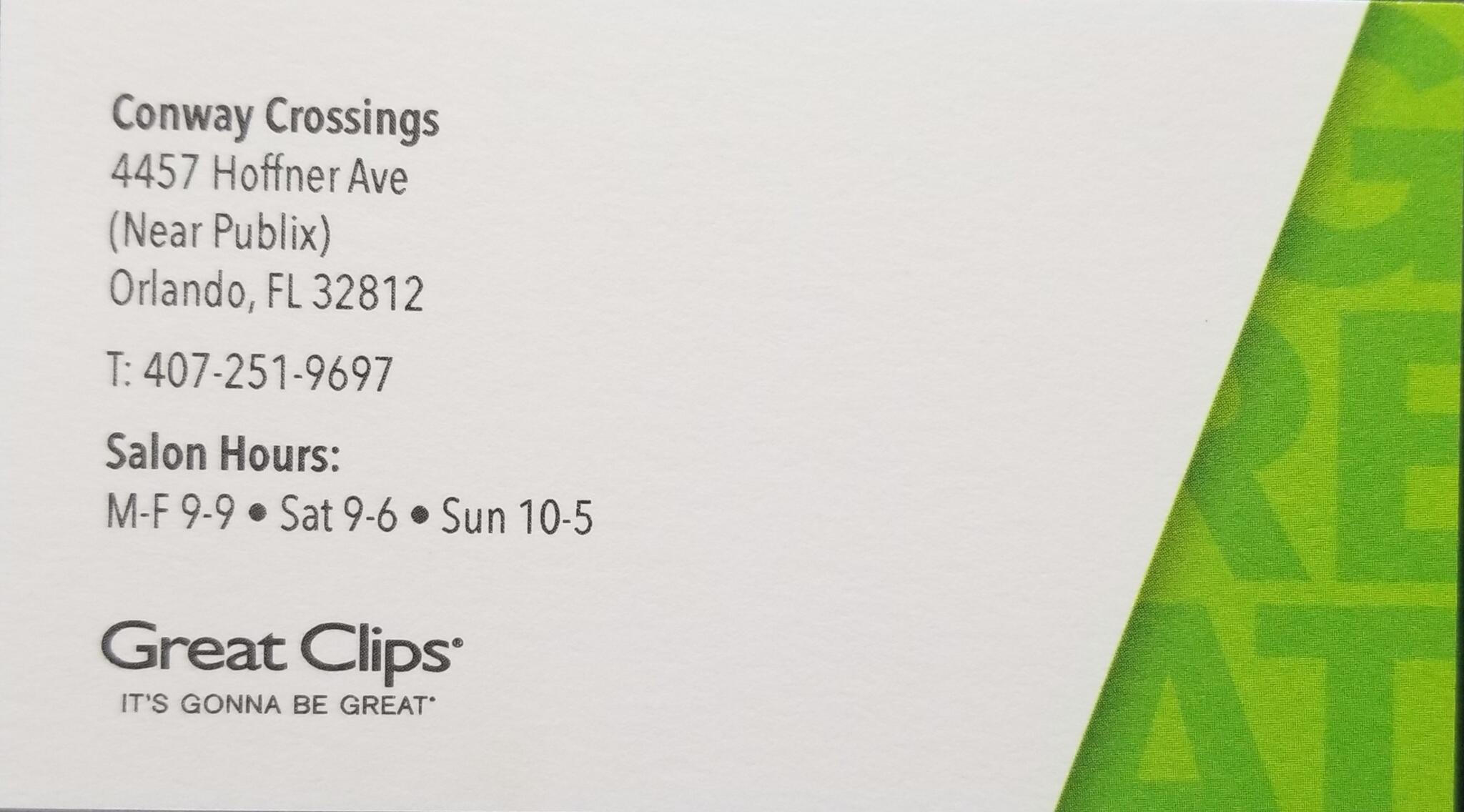 Great Clips 40 Recommendations Orlando Fl