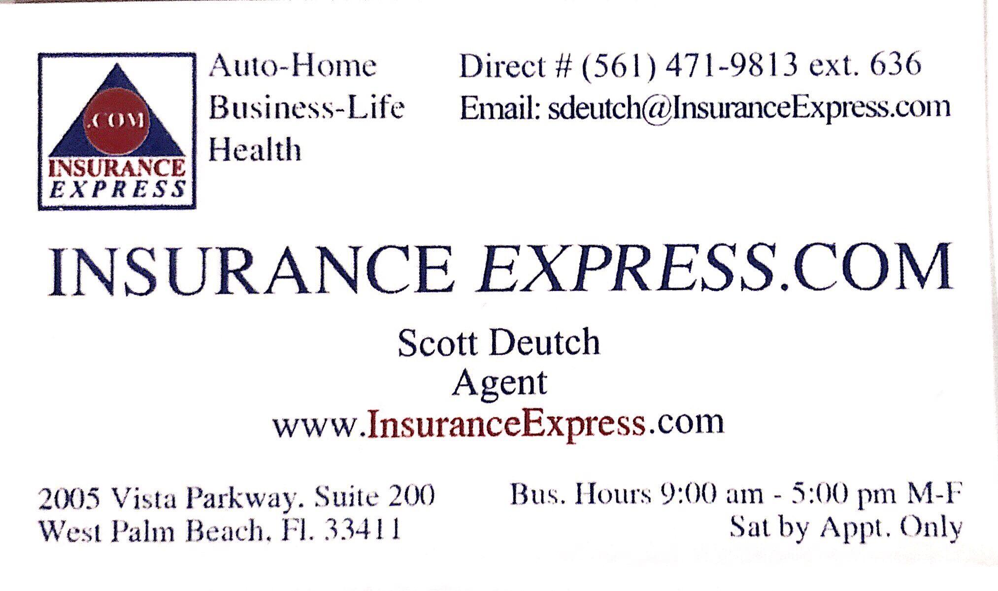Insurance Express 21 West Palm Beach, FL Nextdoor