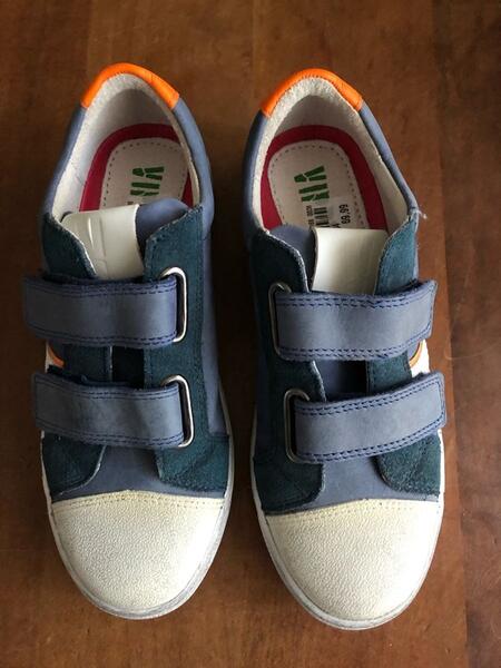 Geox jongensboot, Lage schoenen, Jongen, Maat 34, blauw - Schoenen.nl