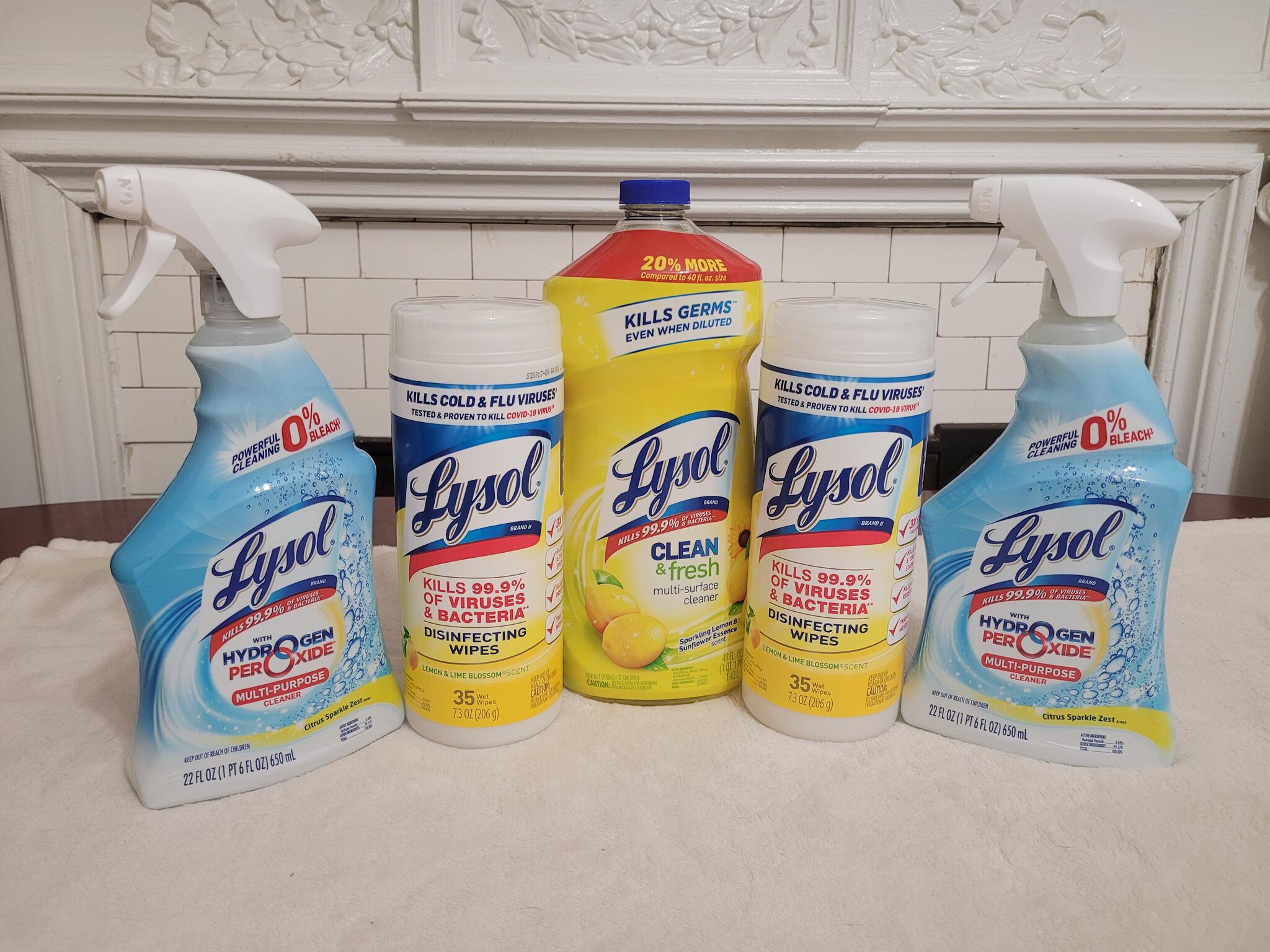 cleaning supplies bundle