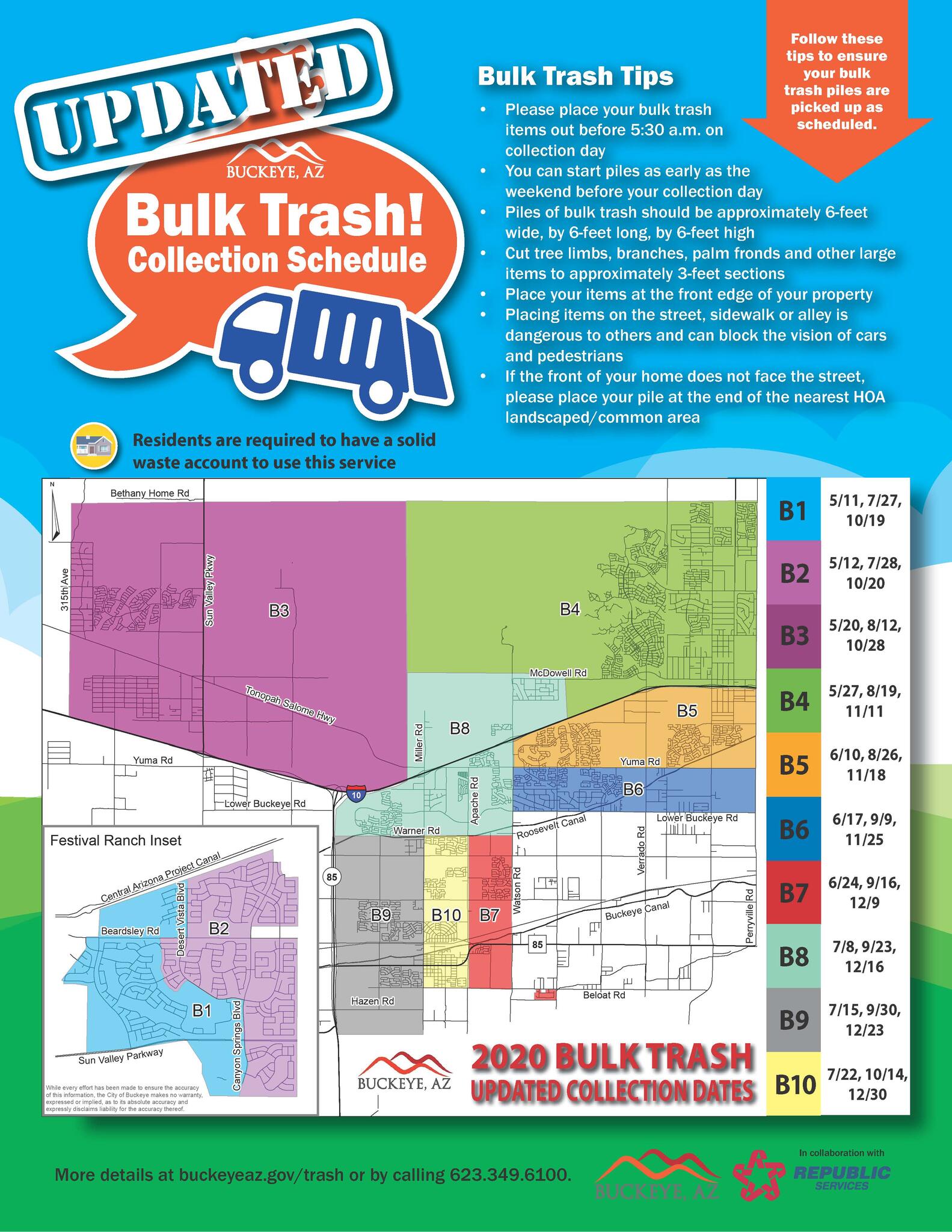 Okc Bulk Trash Pickup Schedule 2022 Bulk Trash Update (City Of Buckeye) &Mdash; Nextdoor — Nextdoor