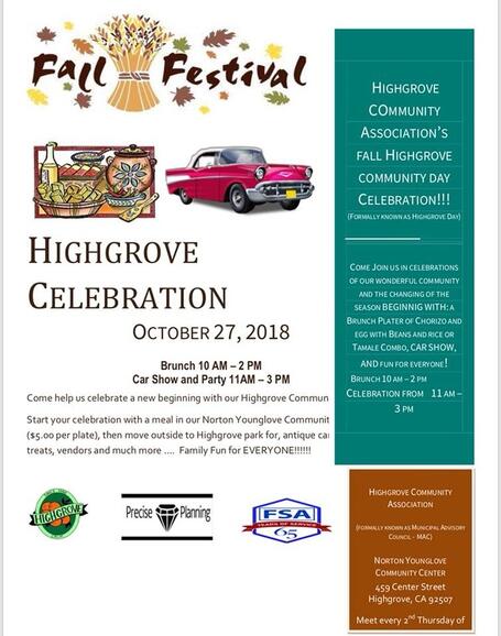 Oct 27 Highgrove Community Day Nextdoor