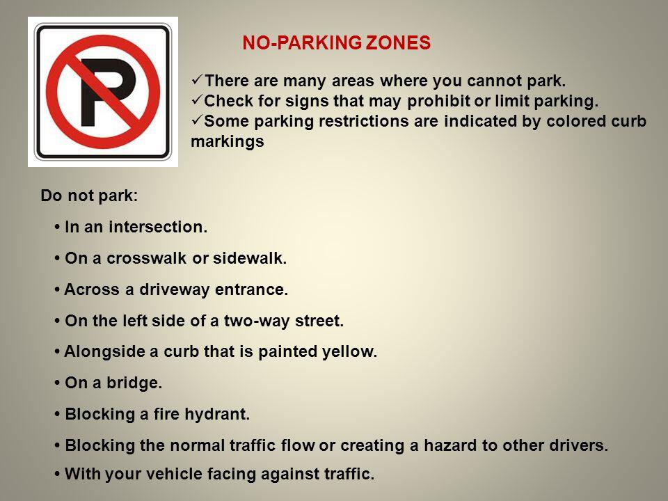 Curbside Parking Especially in Residential Neighborhoods (Eustis Police ...