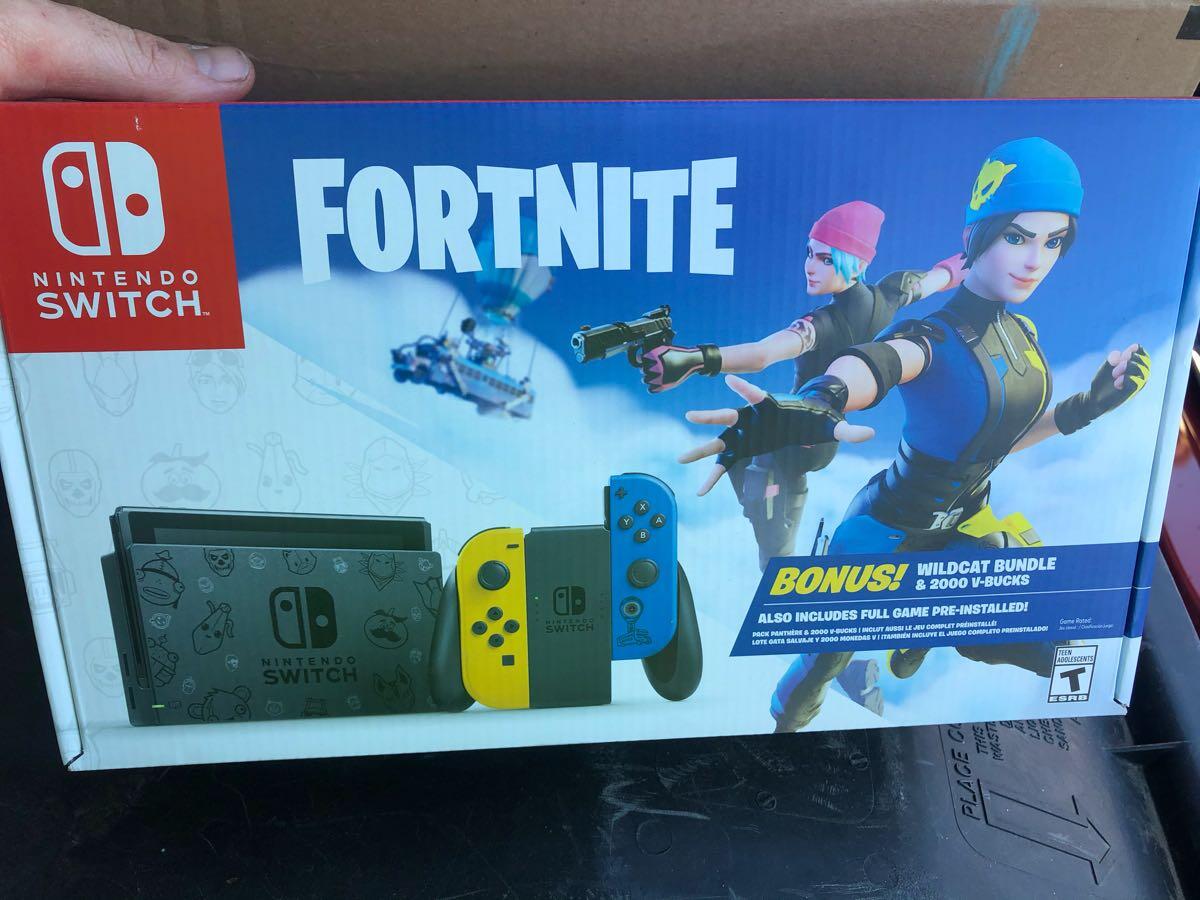 399 Brand New Unopened Nintendo Switch Special Fortnite Edition Nextdoor