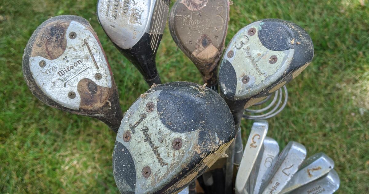 Vintage Wilson Golf Club Set And Bag For $50 In Silver Spring, MD ...