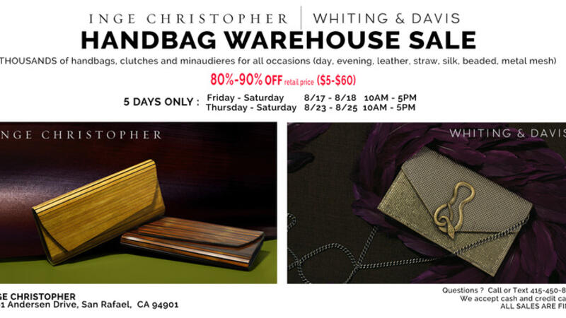 handbags warehouse sale