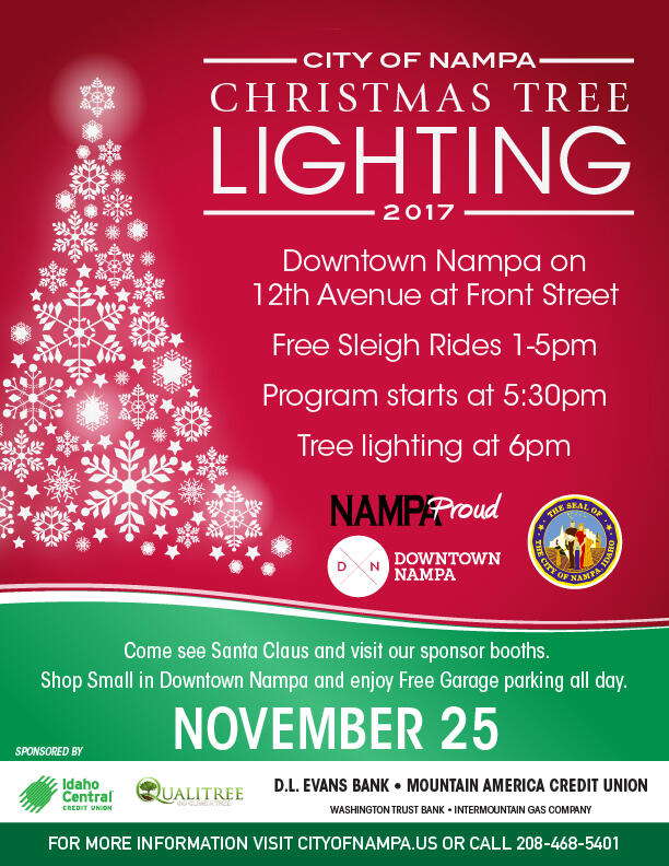 nampa christmas tree will be cut down delivered to downtown wednesday tree lighting scheduled for nov 25 city of nampa nextdoor - Bank Of America Christmas Eve Hours nampa christmas tree will be cut down delivered to downtown wednesday tree lighting scheduled for nov 25 city of nampa nextdoor - Bank Of America Christmas Eve Hours
