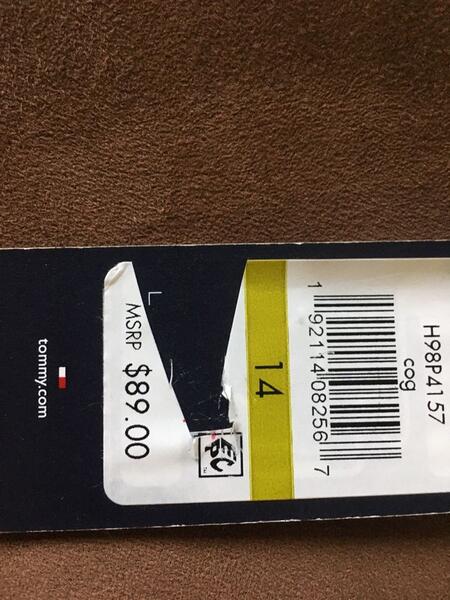 tommy hilfiger size 14