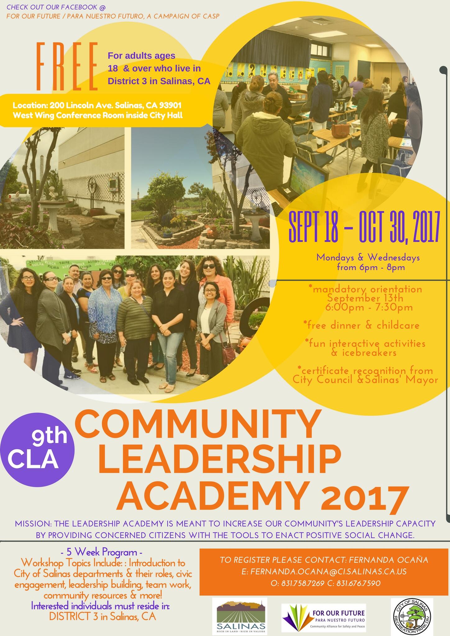 Community Leadership Academy (City of Salinas) — Nextdoor — Nextdoor