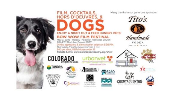 May 3 Colorado Pet Pantry Bow Wow Film Fest Nextdoor