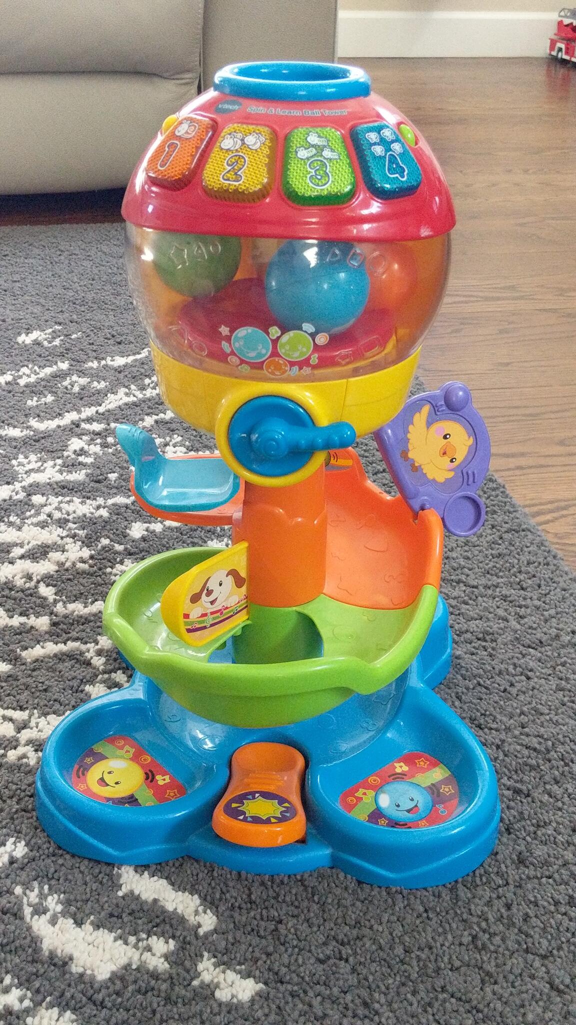 vtech spin and learn ball tower