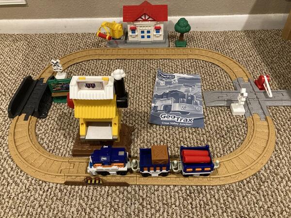 geo track train set