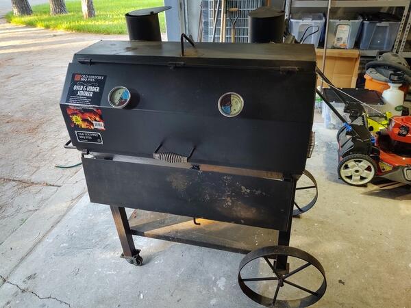 old country bbq pits sabine portable tabletop charcoal grill
