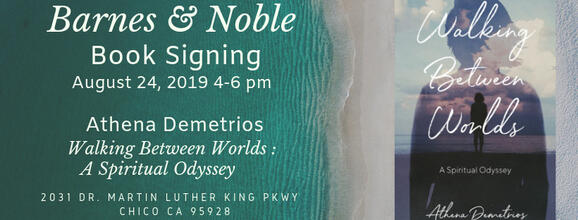 Aug 24 Local Author Athena Demetrios Reads From Walking Between