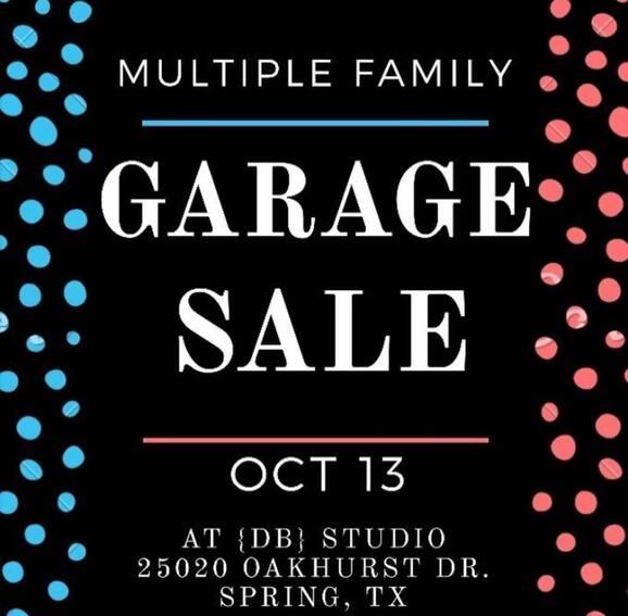Oct 13 Multiple Family Garage Sale At Dancin Bluebonnets Dance Studio Nextdoor