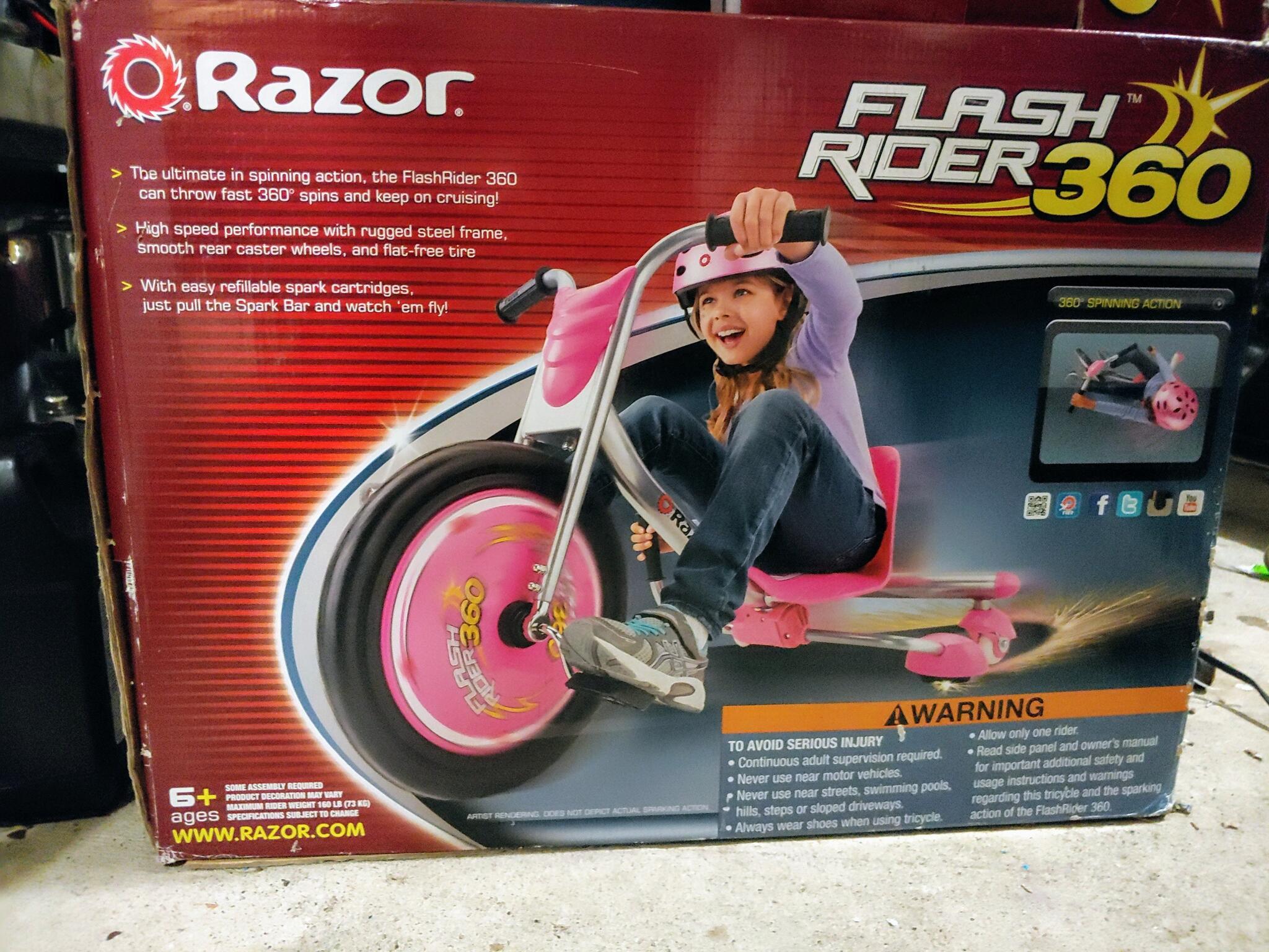 razor flashrider 360