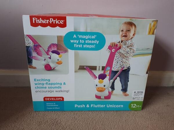 push and flutter unicorn