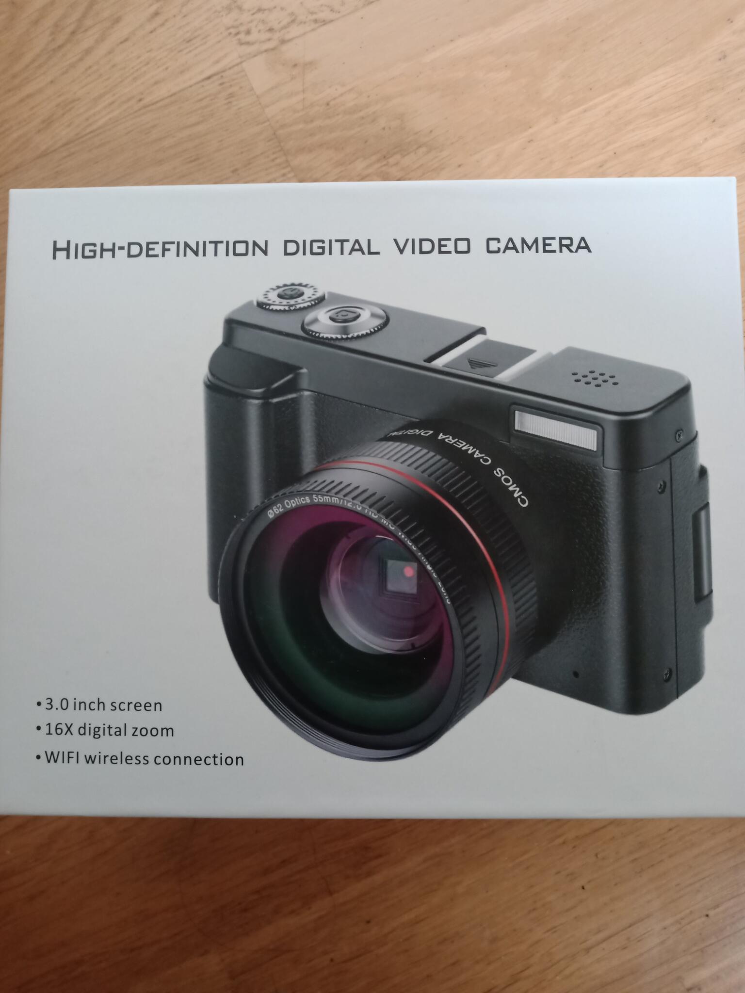 high definition digital video camera