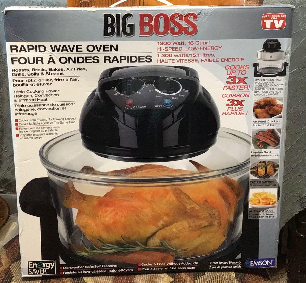 40 Nearly New Big Boss Rapid Wave Oven Nextdoor