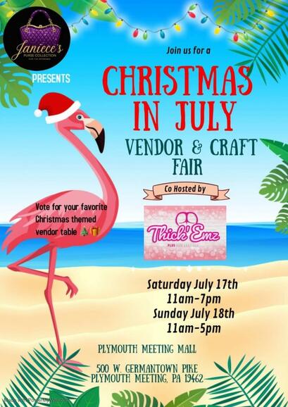 2022 Christmas In July Craft And Vendor Fair Pennsylvania Jul 17 · Christmas In July Vendor Fair At Plymouth Meeting Mall — Nextdoor