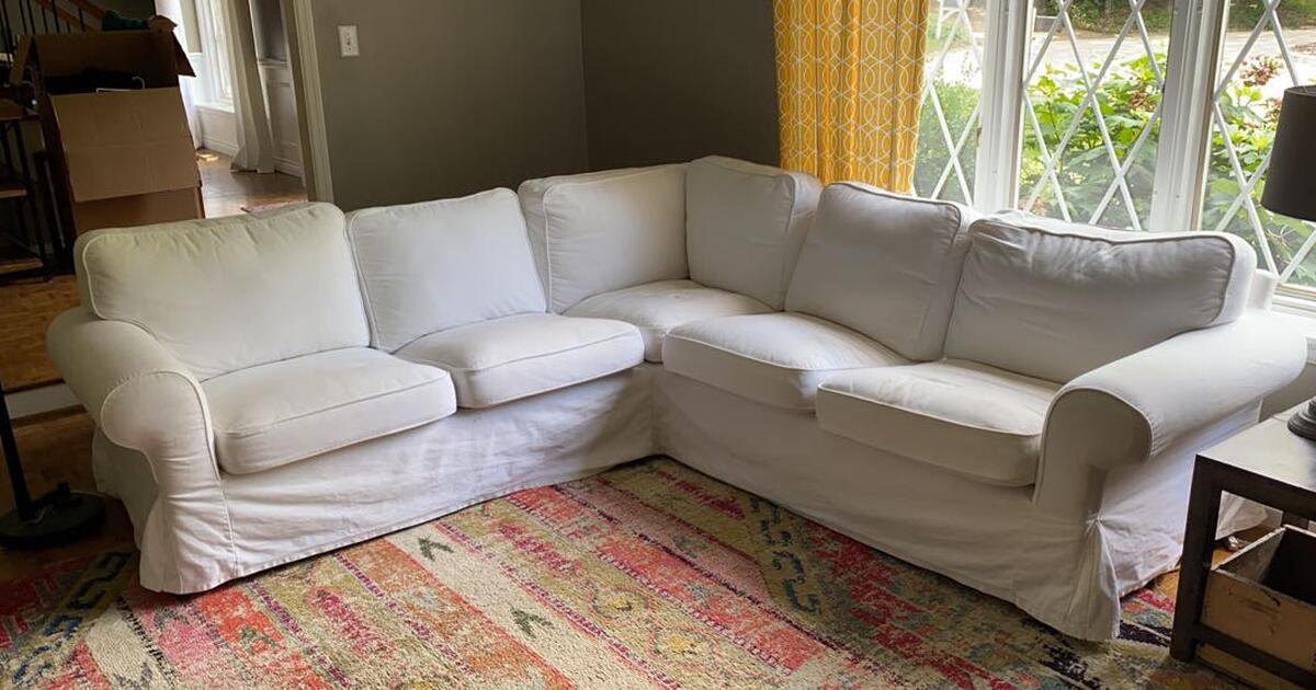 IKEA Uppland white sectional couch for 450 in Chesterfield, MO Finds