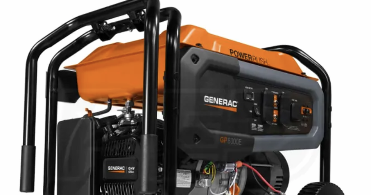 Generac GP 8000e generator new , 3 yr warranty for in Hot Springs ...