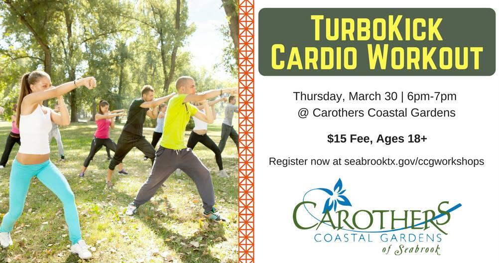 Sign Up For Our Turbokick Cardio Workout At Carothers On March