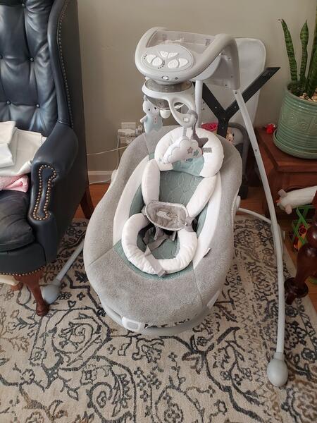 ingenuity dream comfort swing and rocker