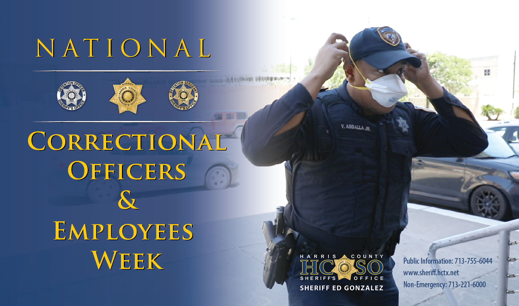 Happy National Correctional Officers And Employees Week Harris County Sheriffs Office 4805