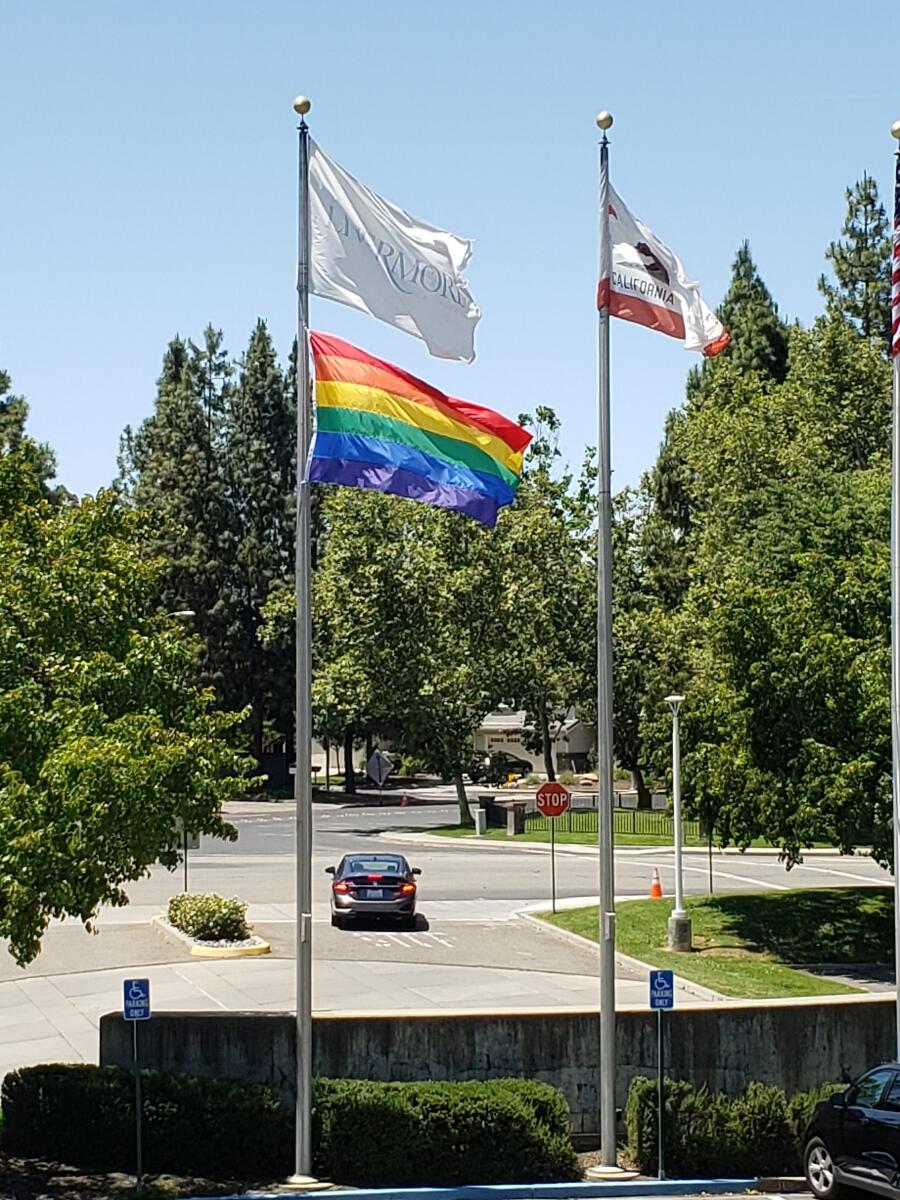 Rainbow Flag at Livermore City Hall (City of Livermore) — Nextdoor