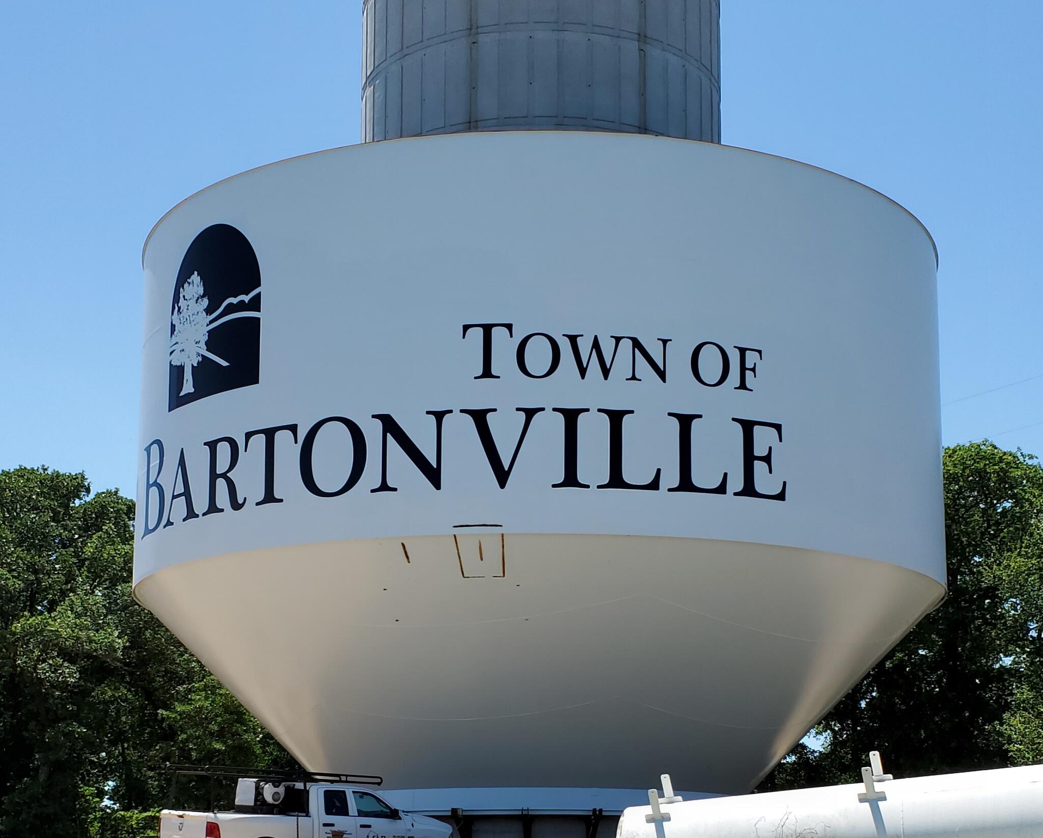 Water Tower construction in final stages (Town of Bartonville
