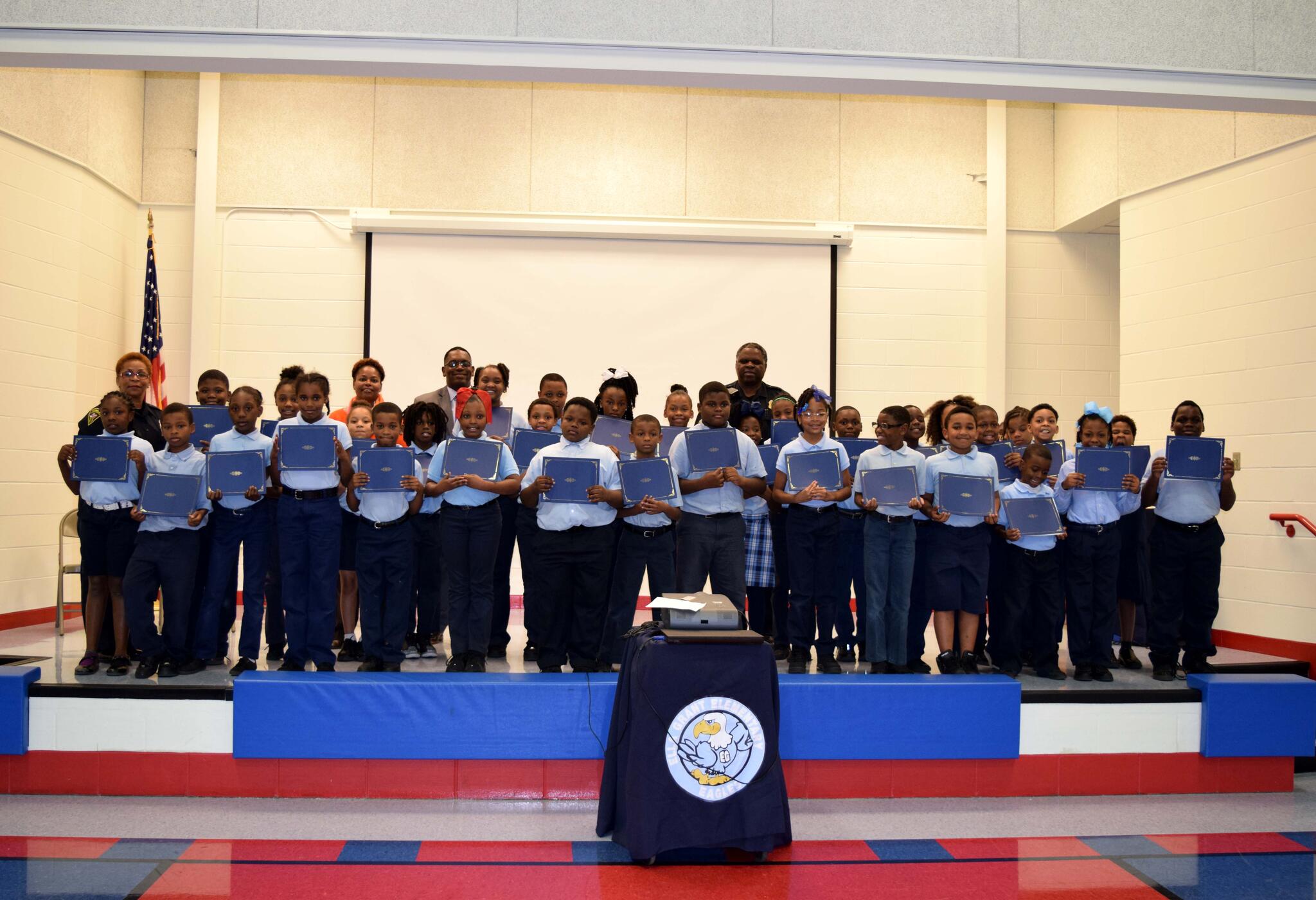 G.R.E.A.T. Graduation at Ella Grant Elementary School (Mobile Police