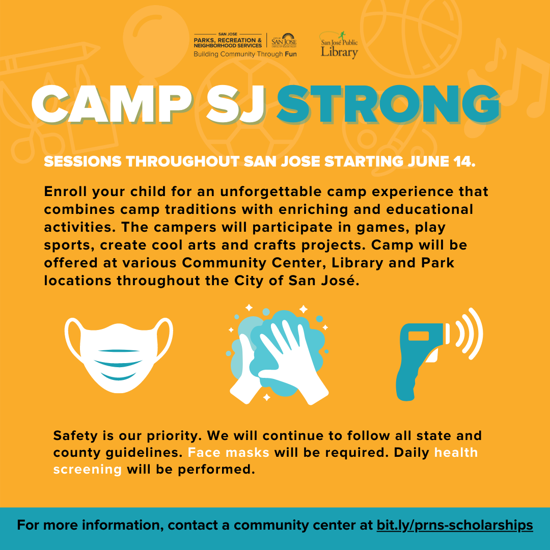 Summer Camp Scholarship Registration At Almaden Lake Park And Almaden Community Center City Of San Jose Mdash Nextdoor Nextdoor