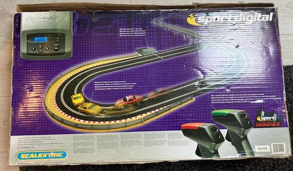 scalextric digital lane change
