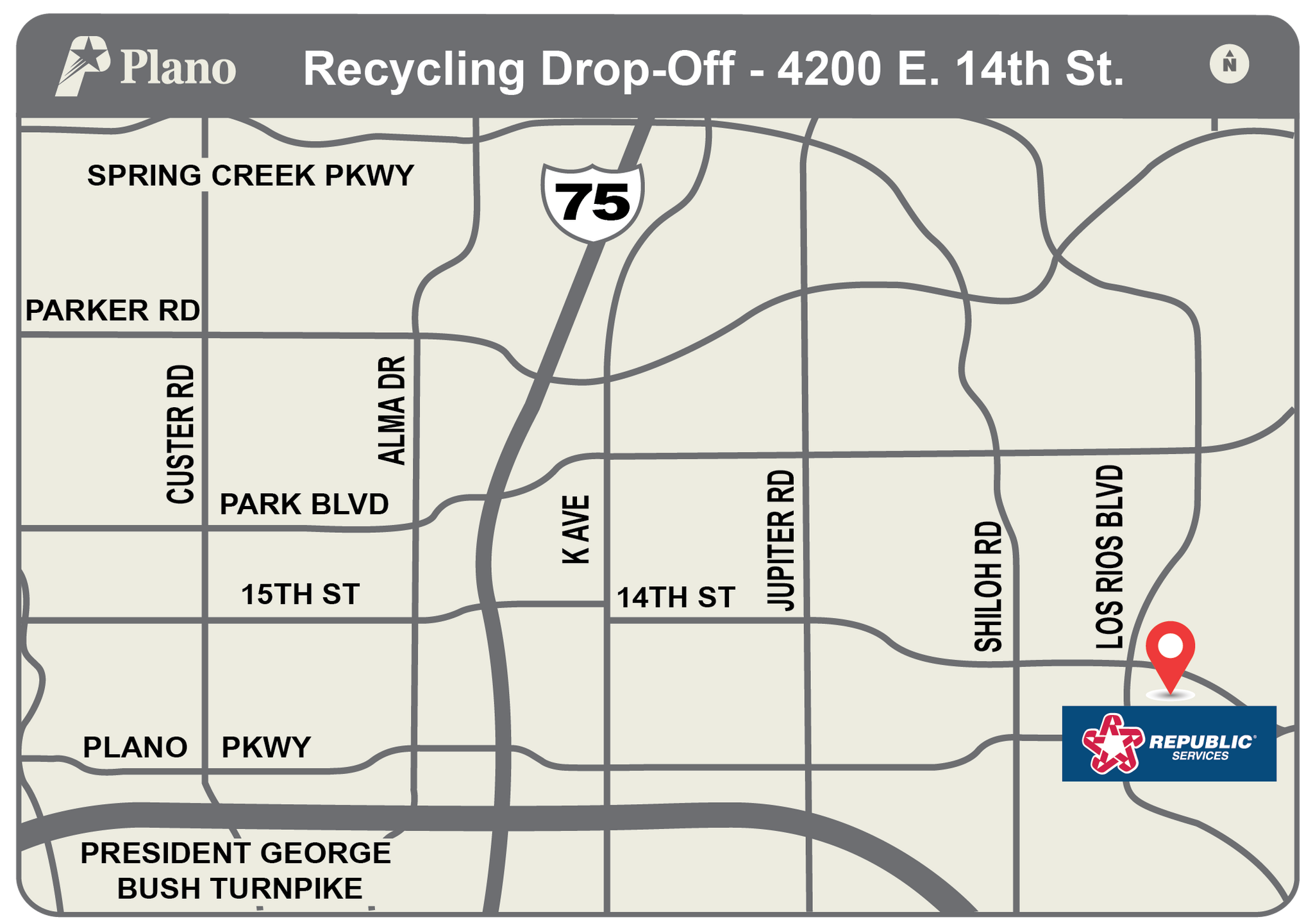 Update to Recycling and Dropoff Locations (City of Plano) — Nextdoor