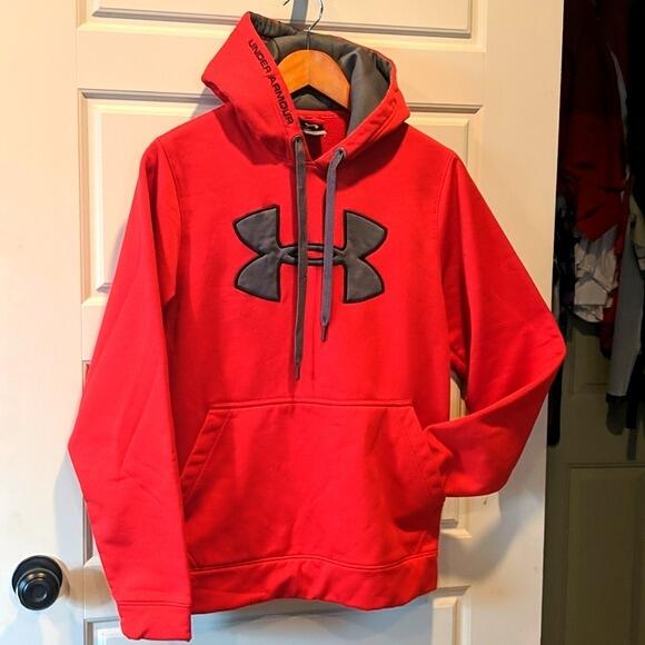 red under armor hoodie