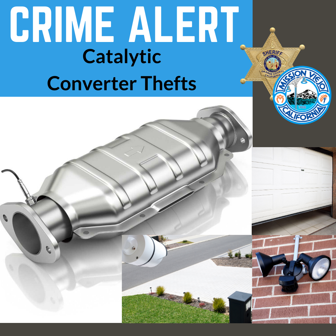 Catalytic Converter Thefts (Orange County Sheriff's Department