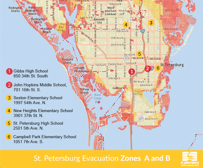 Evacuations Expanded In St. Petersburg And PInellas County (St ...