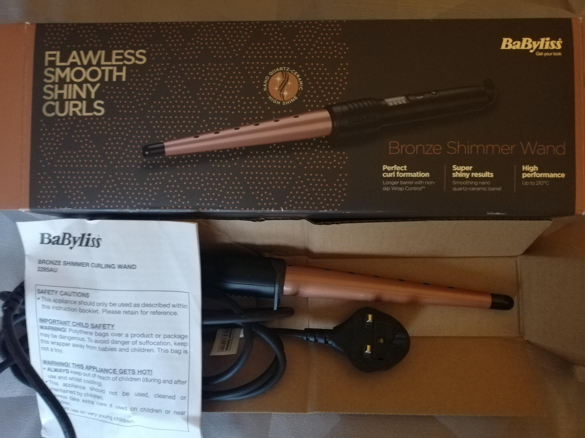 bronze shimmer wand babyliss