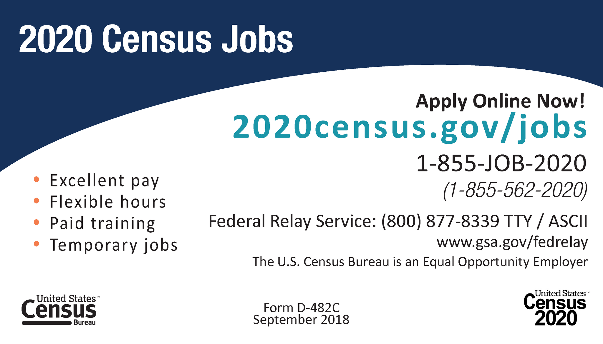 U.S. Census Bureau Employment Opportunities (Borough of Carlisle